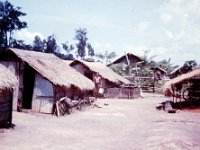 The village was very neat and clean, but looked like it was  still in the stone age.